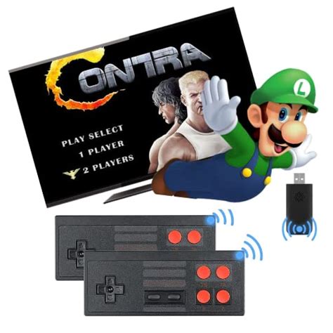 New Tv Video Game Set for Tv Gaming 2 Player Wireless Mini Game Box ...