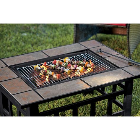 Table Firepit with Grill | Montgomery Ward