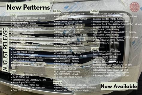 New Patterns Release - news date 01.09.2024