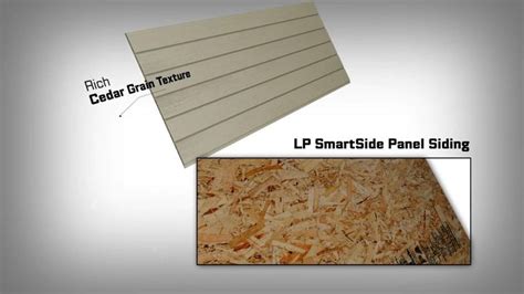 LP SmartSide LP SmartSide Cedar Texture 8 in. OC Panel Engineered ...
