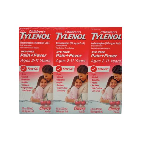 3 Und Acetaminofen Niños | Tylenol – Cricket Colombia