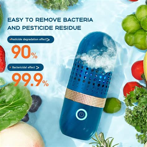 StarGinz Fruit and Vegetable Cleaner, Portable Capsule Shape India | Ubuy