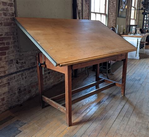 Vintage Drafting Table / Desk at 1stDibs | used drafting table for sale ...