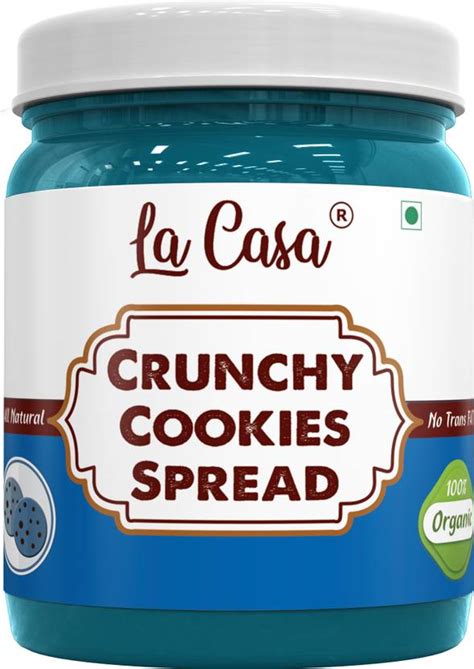 La Casa Crunchy Cookies Spread Price in India - Buy La Casa Crunchy ...