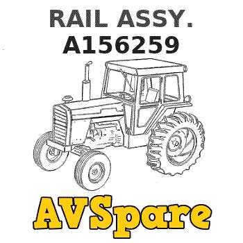 RAIL ASSY. A156259 - Case | AVSpare.com