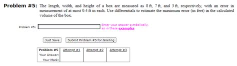 Image result for Box Dimension Math Problem