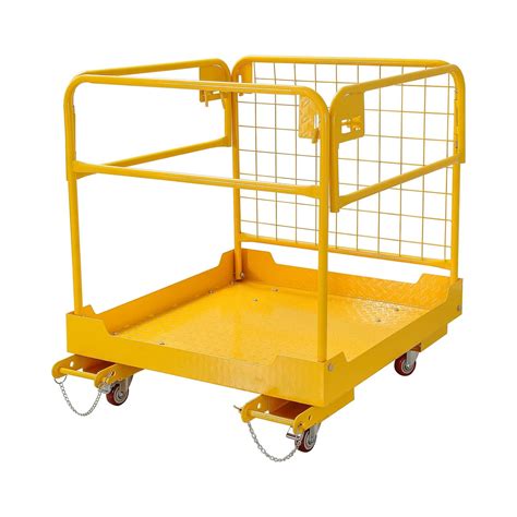 AHLOKI Forklift Safety cage 36x36 Heavy Duty Steel Forklift India | Ubuy