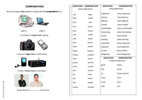 Compraretive Worksheet 的图像结果