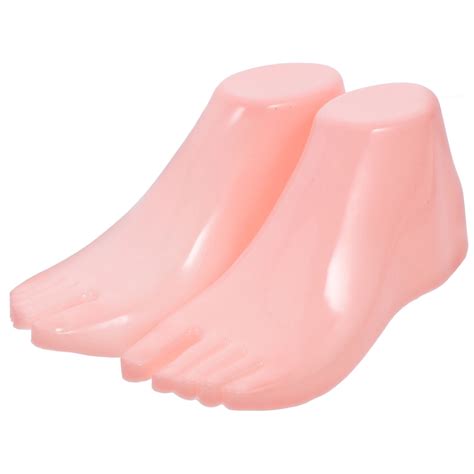 Hytrove Mannequin Feet For Socks Pink ABS Plastic 1 Set 8.84X3.93X3.54in - Walmart.com
