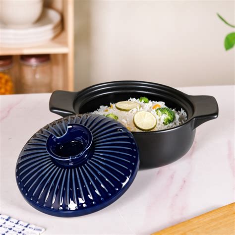 Lumea Japanese Style Earthenware Clay Cooking Pot 1600ml Online ...