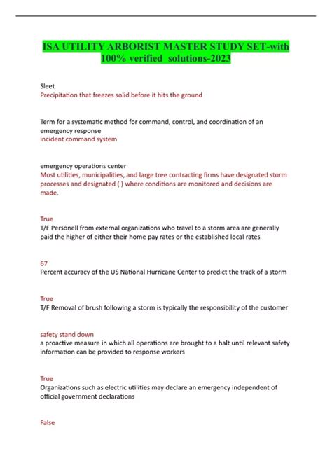 Image result for ISA Arborist Study Guide