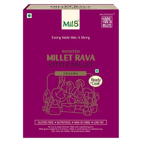 MIL8 Little Millet Rava – Light & Tasty Little Millet Rava for ...