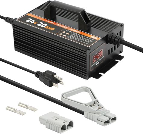 Amazon.com: 24V 20A Forklift Battery Charger, 24 Volt Forklift Charger ...