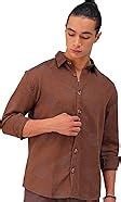 Amazon.in: THE INDIAN GARAGE CO.: Textured Shirts