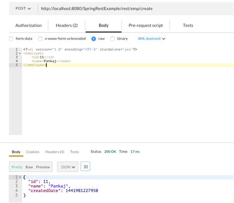 Image result for Spring Boot REST API JSON Response Example