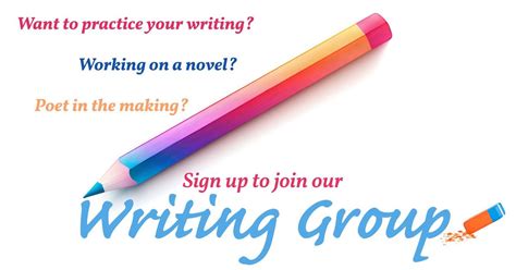 Writing Group – an evening of crea­tivity, discussion and feedback ...