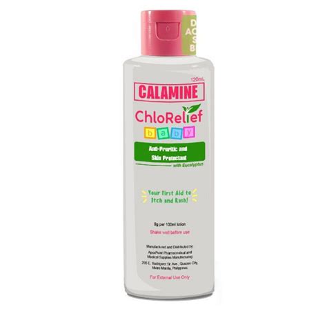 CHLORELIEF, Calamine Anti-Itch and Rash Baby Lotion 120ml | Watsons Philippines