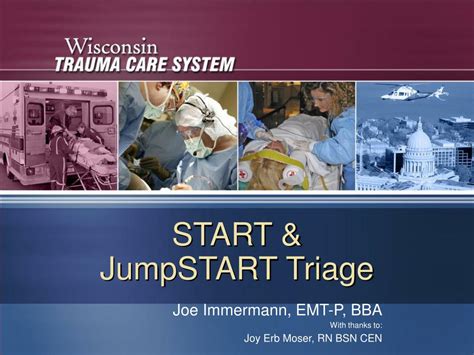 Jump Start Triage Algorithm 的图像结果