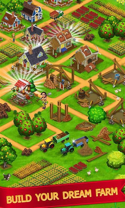 我的农场小镇村庄生活：离线的顶级农场游戏安卓下载，安卓版APK | 免费下载