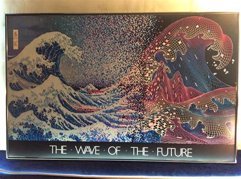 The Wave Of The Future Vintage Computer Ad Poster 1982 Gourmet Grafiks ...