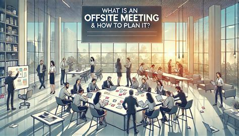 What is an Offsite Meeting & How to Plan It?