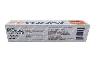 Volini 116 Gel 100 Gm - Uses, Side Effects, Dosage, Price | Truemeds