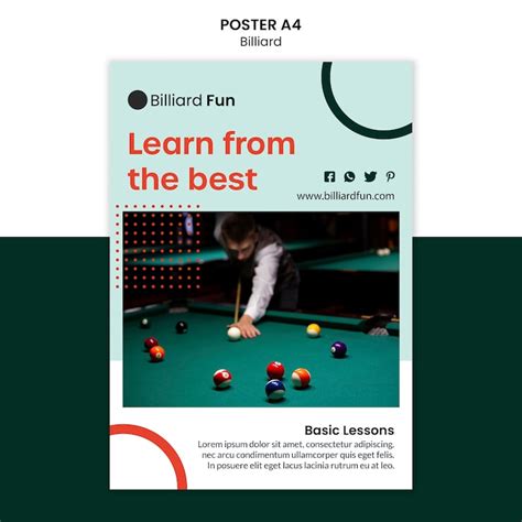 Flyer bilhar Imagens – Download Grátis no Freepik