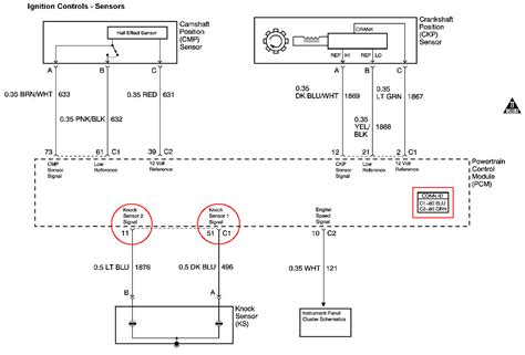 Code P0332 Knock Sensor Chevy Traverse 2010 的图像结果