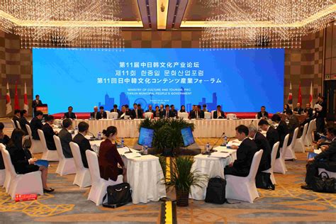 第11届中日韩文化产业论坛在天津滨海举办 - China.org.cn