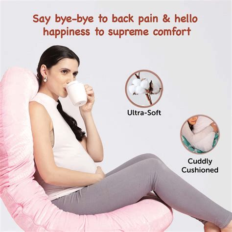 Buy FEMZY PREGNANCY & BREASTFEEDING PILLOW (PINK) 2500G Online & Get ...