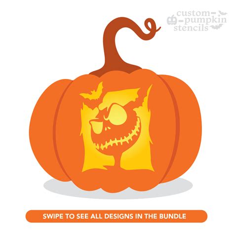 Jack Skellington Pumpkin King Pattern