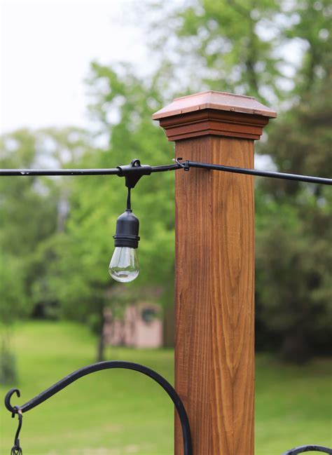 String Light Post