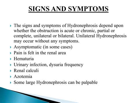 Hydronephrosis | PPTX