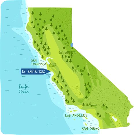 Uc Santa Cruz Map