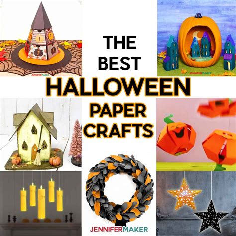 Halloween Paper Crafts 的图像结果