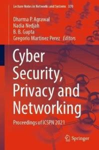 Cyber Security, Privacy and Networking: Buy Cyber Security, Privacy and ...