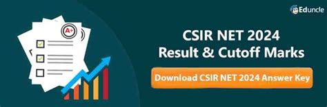CSIR NET Result & Cut Off 2025 - Scorecard, Cut off Marks