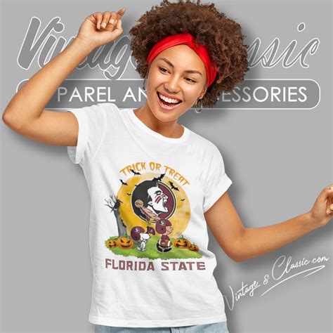 Florida State Seminoles Shirt Snoopy Trick Or Treat Halloween ...