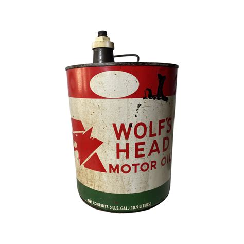 Wolf's Head Motor Oil 5-Gallon Can