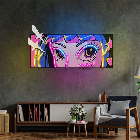 Anime Eyes 2 LED Neon Sign Light Pop Art – Neonzastudio
