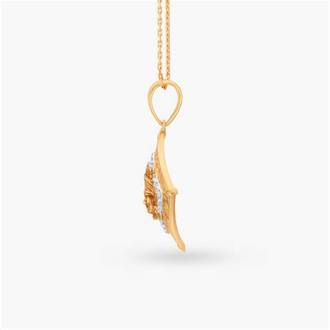 Ode to Divine Diamond Feminity Pendant