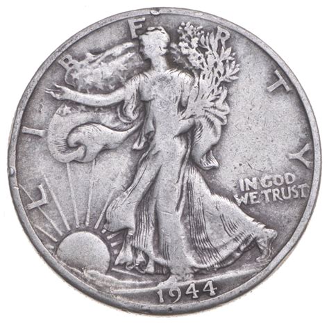 1944-D Walking Liberty 90% Silver US Half Dollar | Property Room