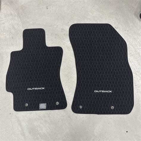 Genuine Subaru Outback Floor Mats Carpet Set of 4 J501SAL002 OEM Bonus ...