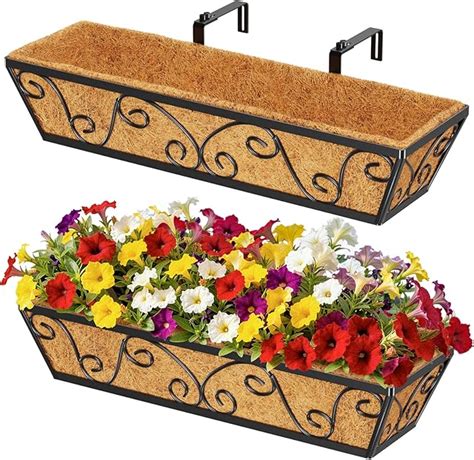 2pcs 24 Inch Window Deck With Coco Liner 24 Window | Desertcart INDIA