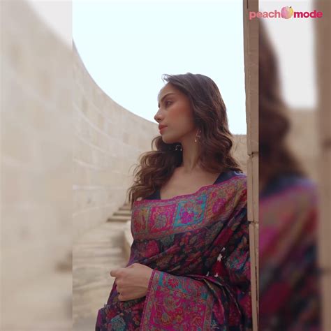 Navy Blue Floral Woven Pure Cotton Saree