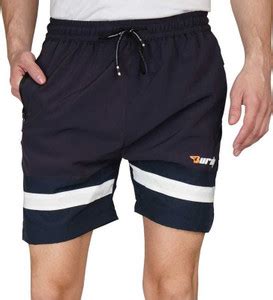 nomKLER Embroidered Men Blue Sports Shorts - Buy nomKLER Embroidered ...