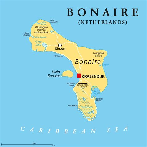 Caribbean Islands Map with Countries, Sovereignty, and Capitals | Mappr