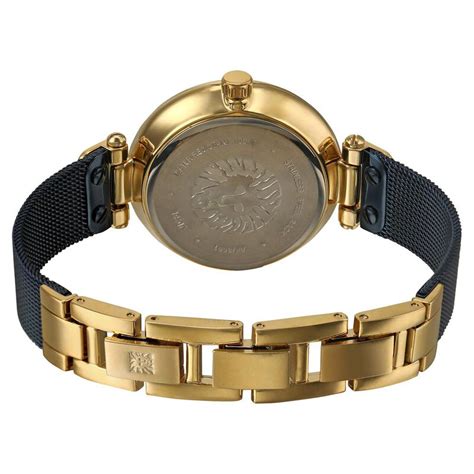 Buy Online Anne Klein Quartz Analog Blue Dial Stainless Steel Strap ...