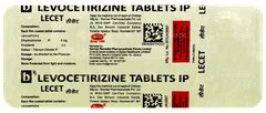 Lecet Tablet 10: Uses, Side Effects, Price & Substitutes