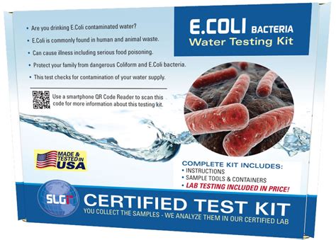 Buy E. Coli and Coliform Test Kit in Water 1 PK (3 Bus. Days) Schneider ...